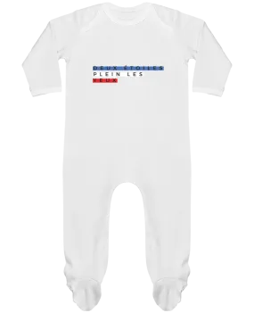 Body Pyjama Bébé Deux étoiles plein les yeux par Nana
