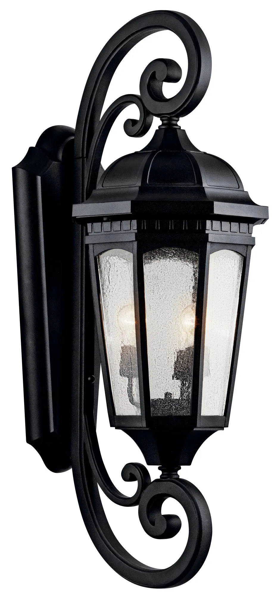 COURTYARD Murale exterieure Noir - 9060BKT | KICHLER
