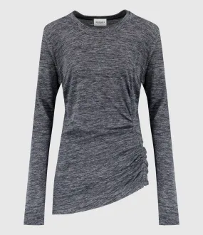 MARANT ÉTOILE Partager  Top Ineta Gris  